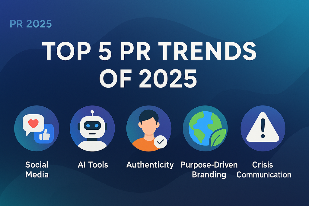 Top 5 pr trends of 2025