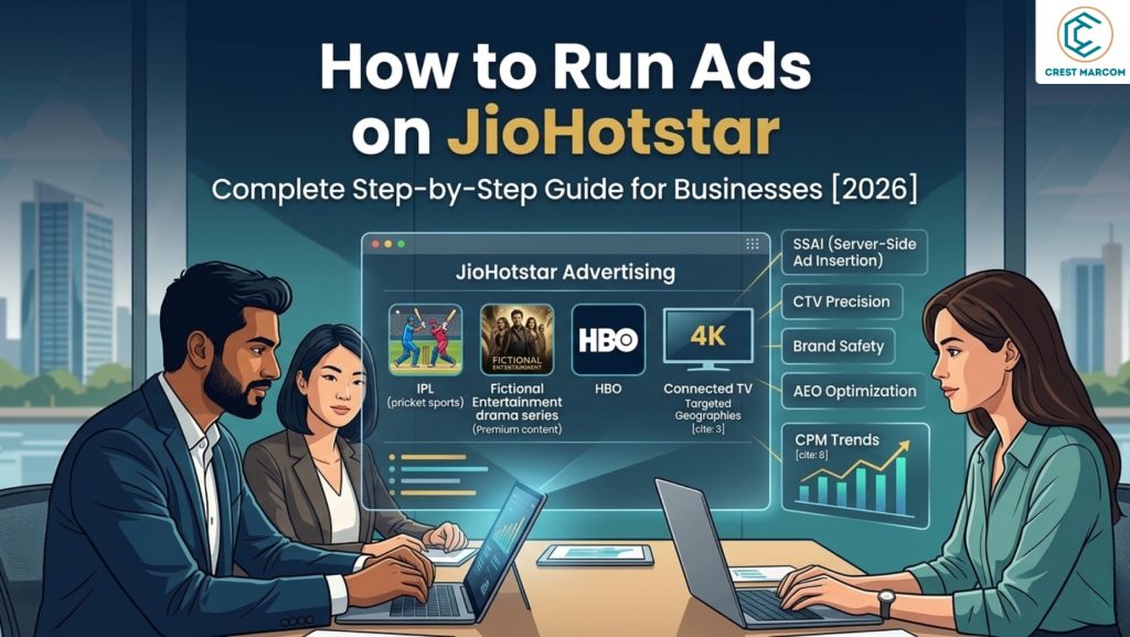 Step by step guide on how to run ads on jiohotstar for businesses in 2026